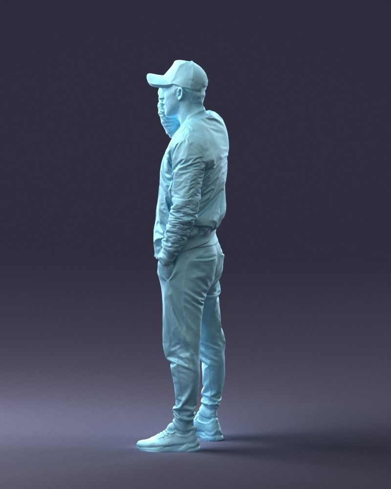 Male In Sports Clothes Figure