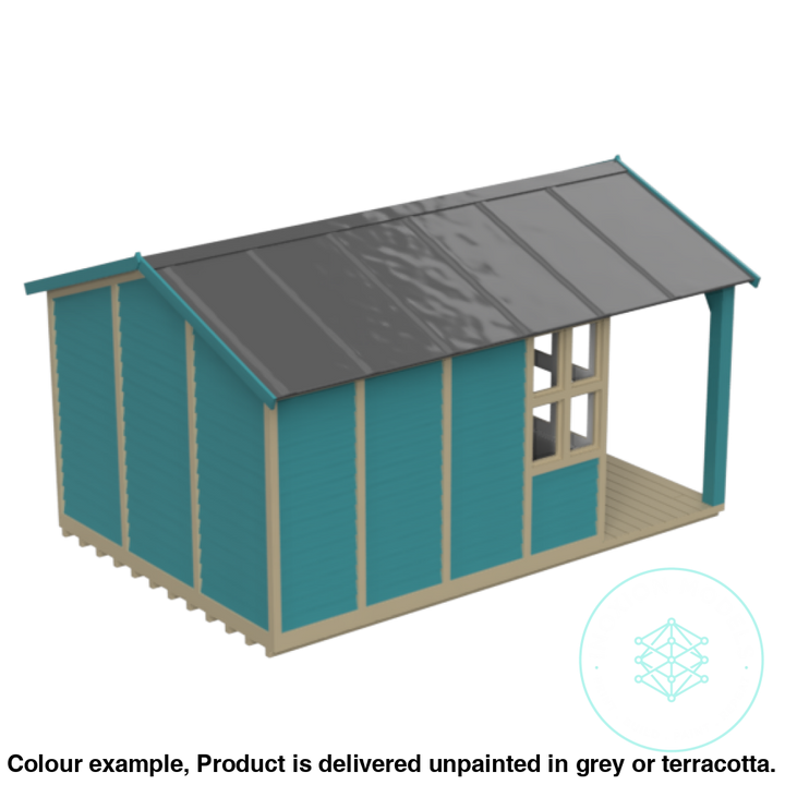 Hm000A – Cabin/Garden Shed N Scale Building