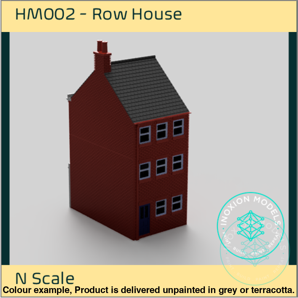 Hm002 – Terraced House N Scale Building