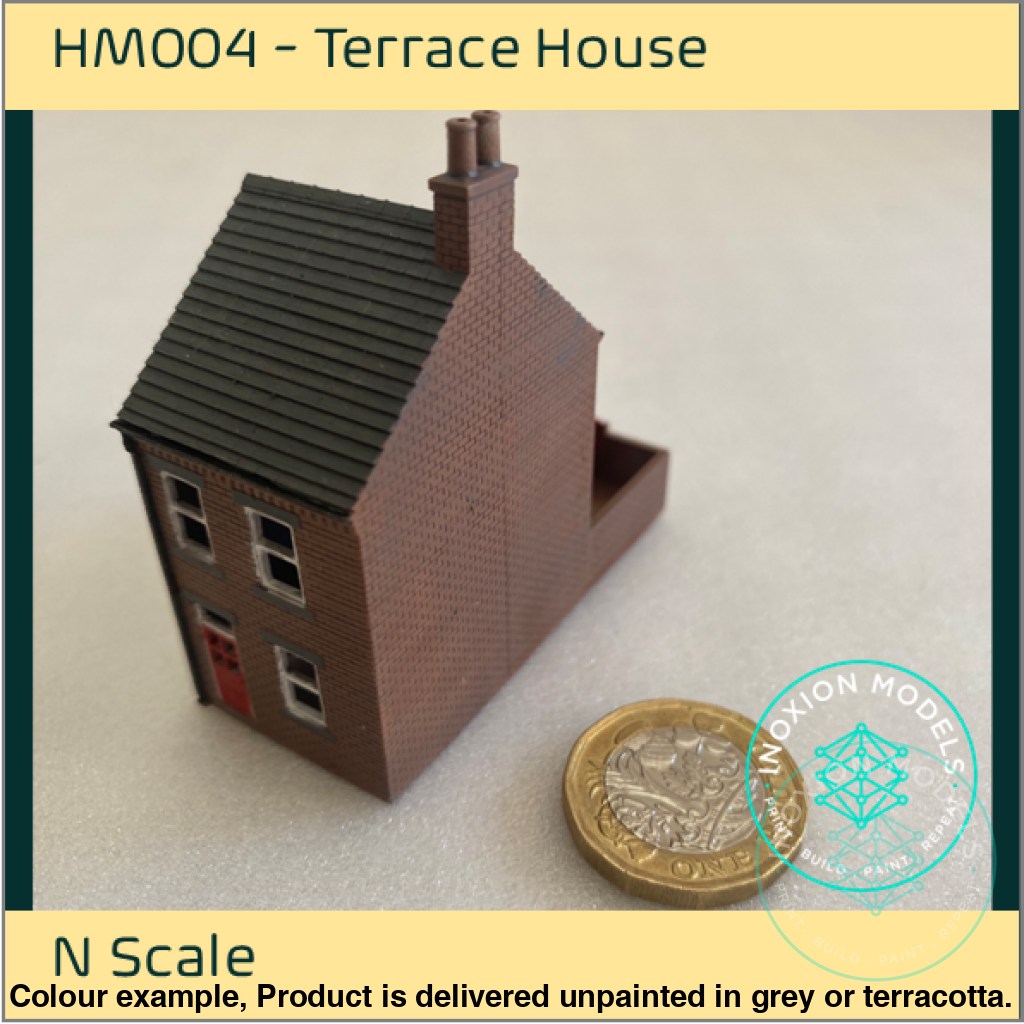 Hm004A – Terraced House N Scale Building