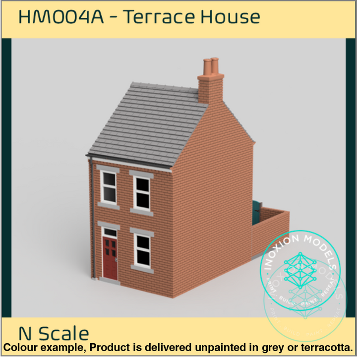 Hm004A – Terraced House N Scale Building