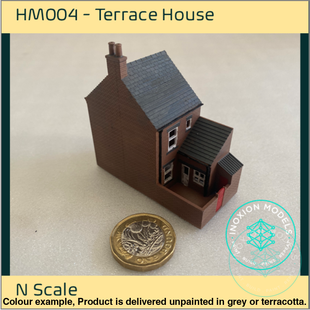 Hm004A – Terraced House N Scale Building