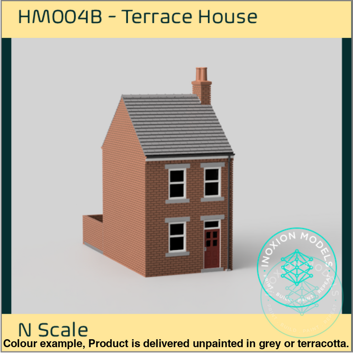 Hm004B – Terraced House N Scale Building