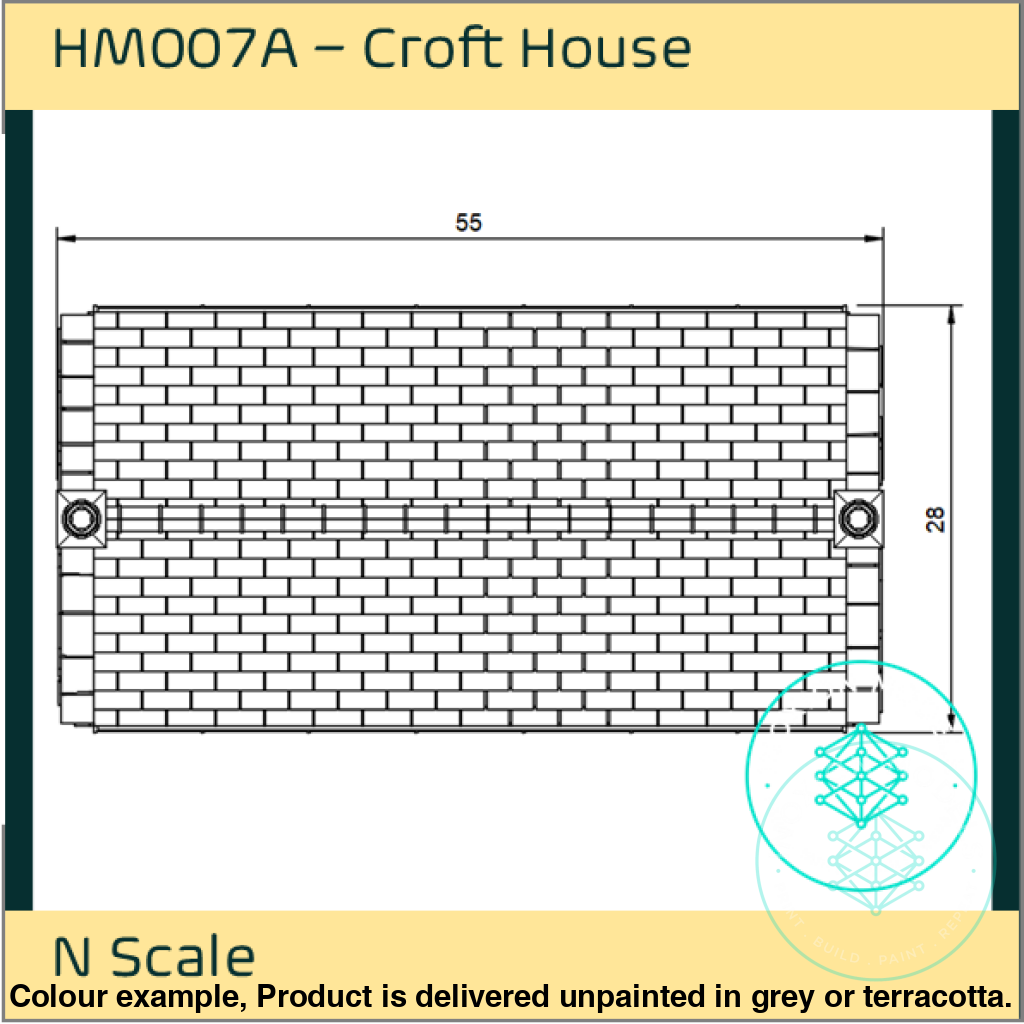 Hm007A – Croft House N/Z Scale N Building