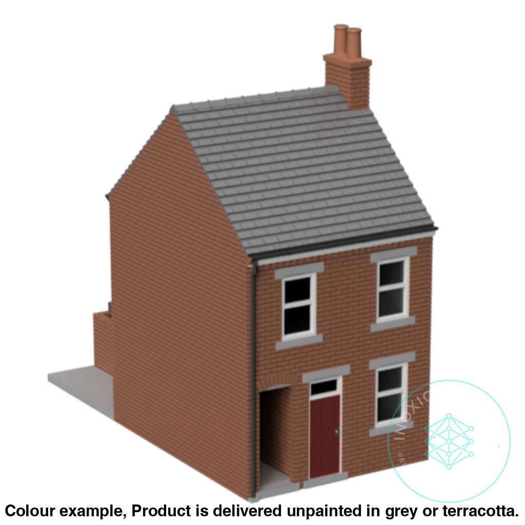 Hm008A – Terraced House W Close N Scale Building