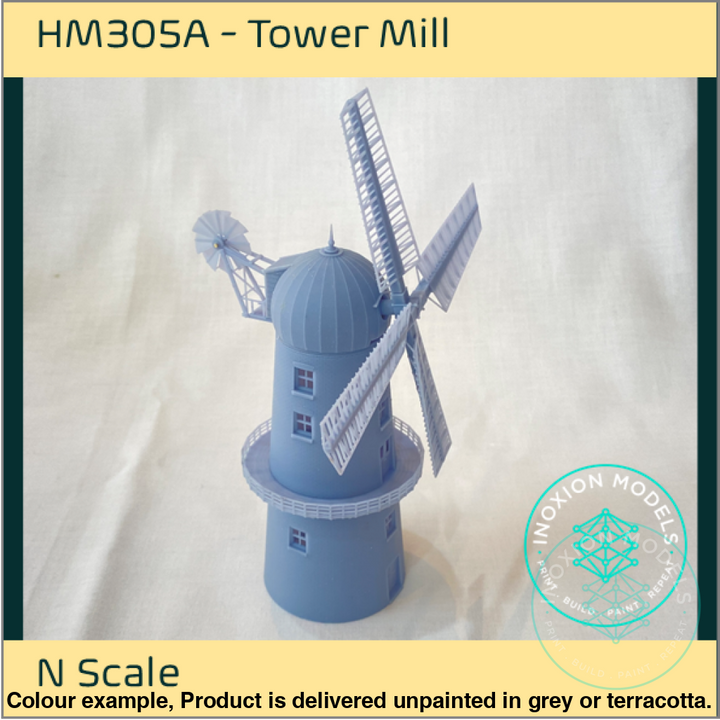 Hm305A – Tower Windmill N Scale Building