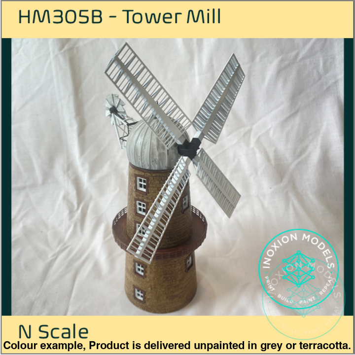 Hm305A – Tower Windmill N Scale Building