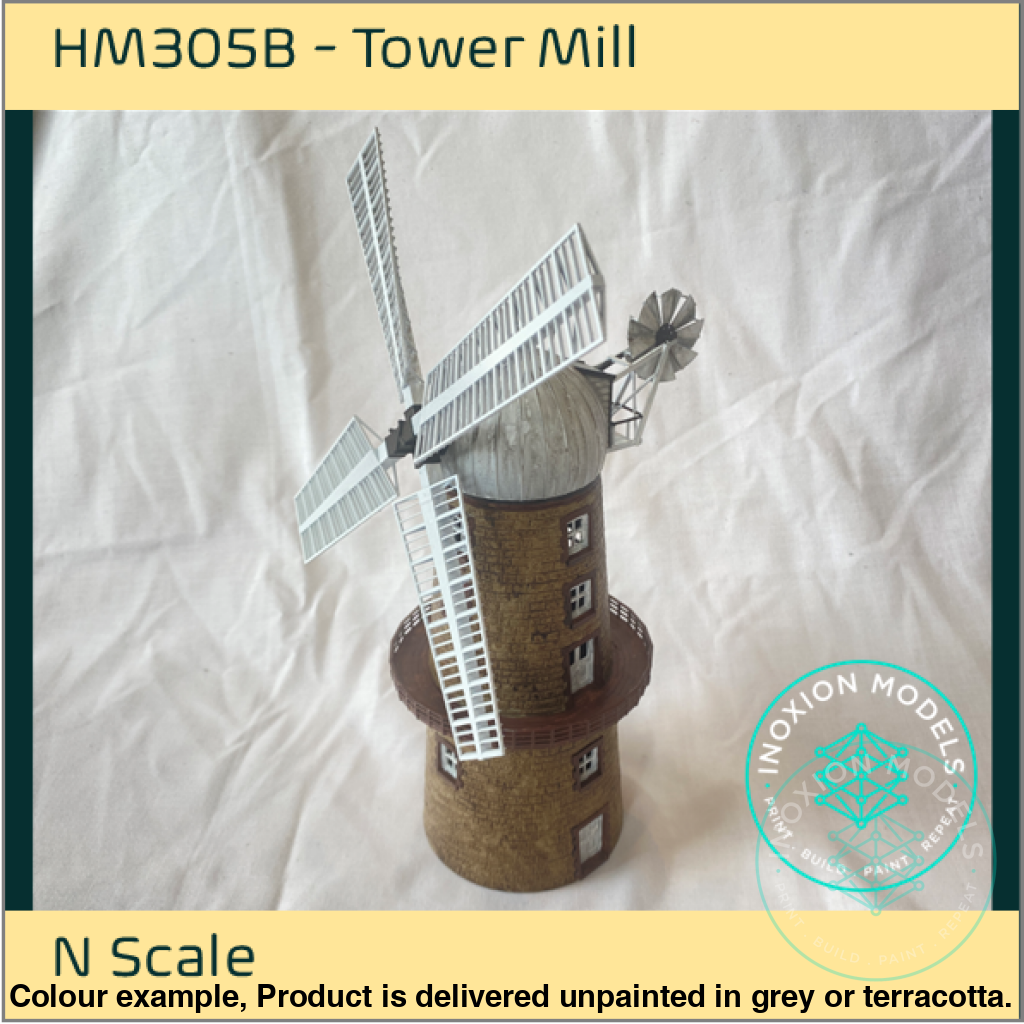 Hm305A – Tower Windmill N Scale Building