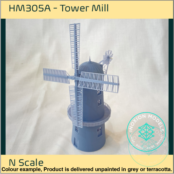 Hm305A – Tower Windmill N Scale Building