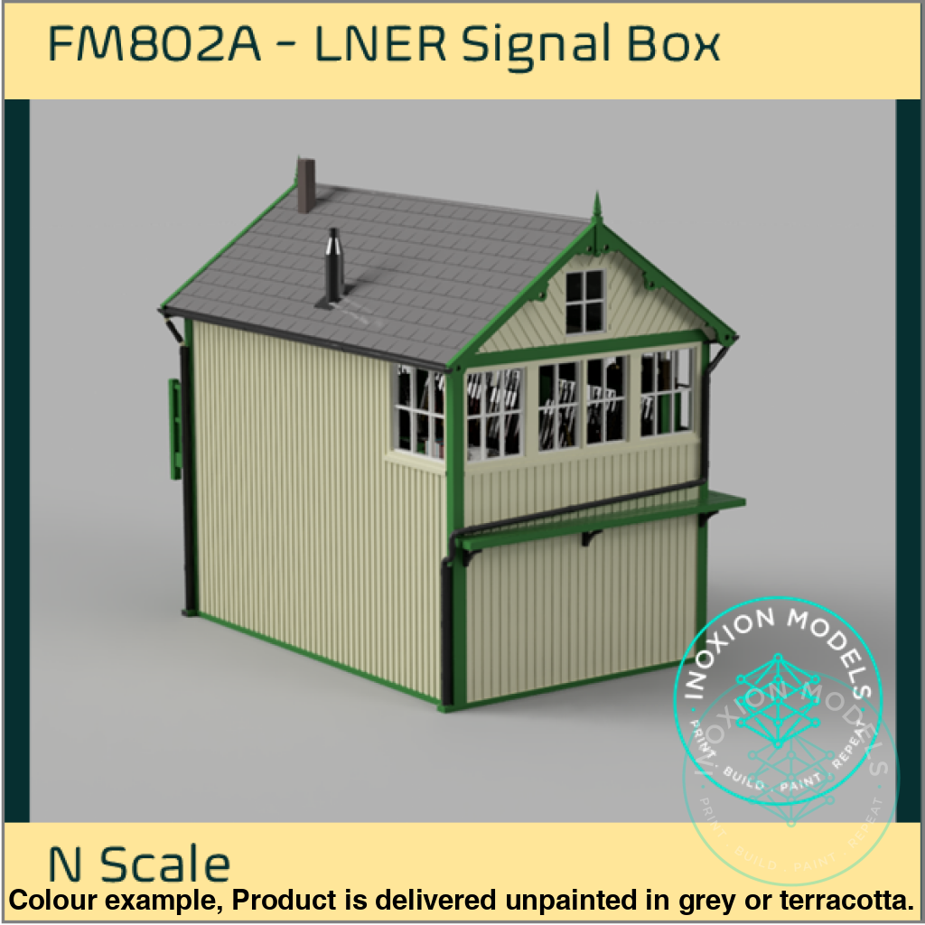 Hm802A – Lner Signal Box N Scale Building