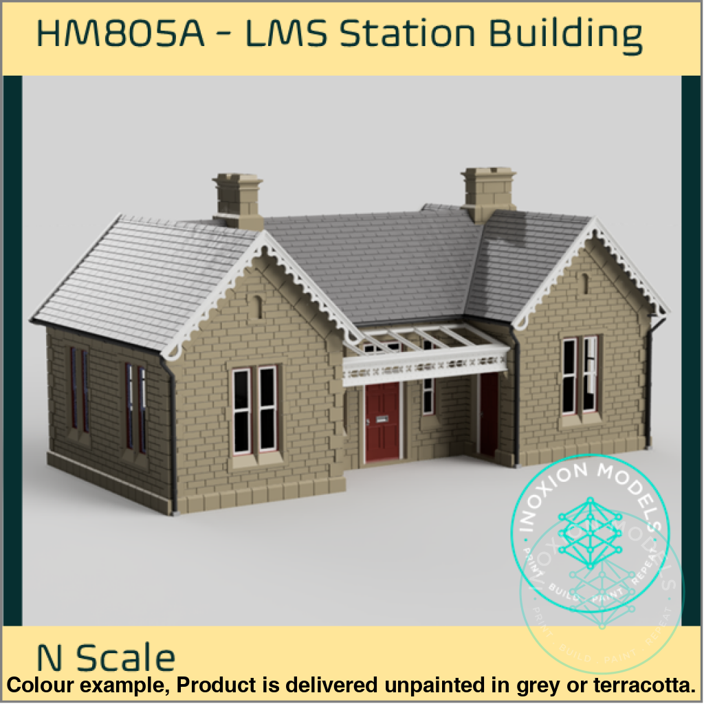 Hm805A – Lms Station Building N Scale