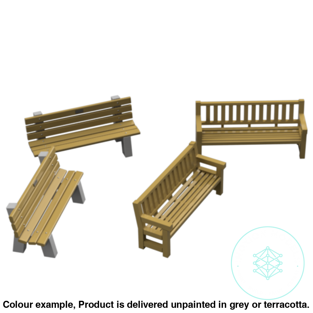 Ho103A – Park Benches N Scale Accessory