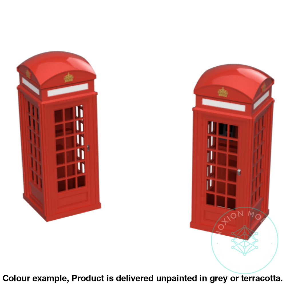 Ho106A - Phone Boxes N Scale Accessory