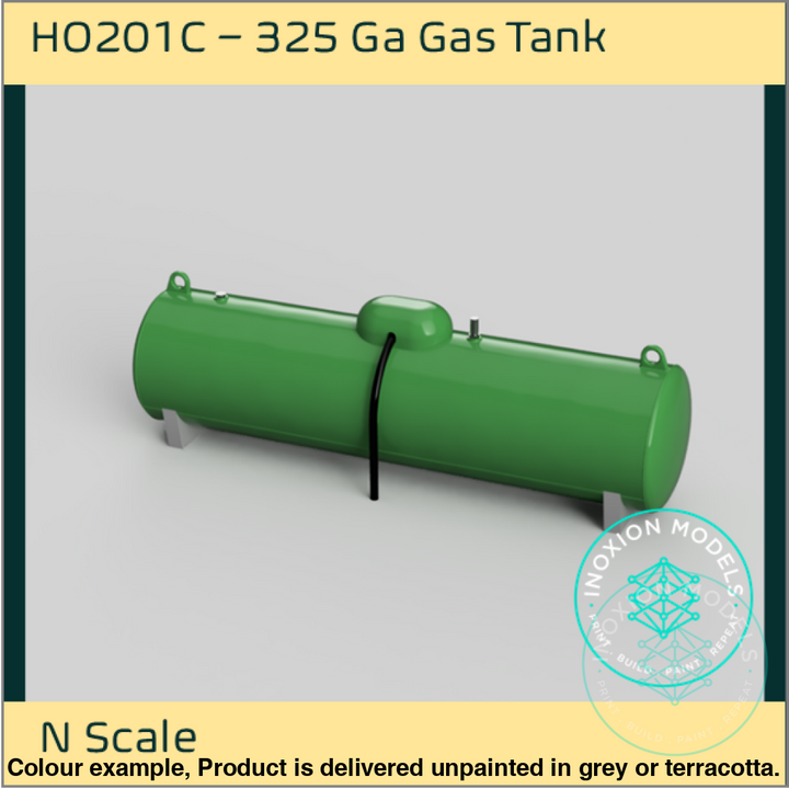 Ho201C – 325 Ga Gas Tank N Scale Accessory