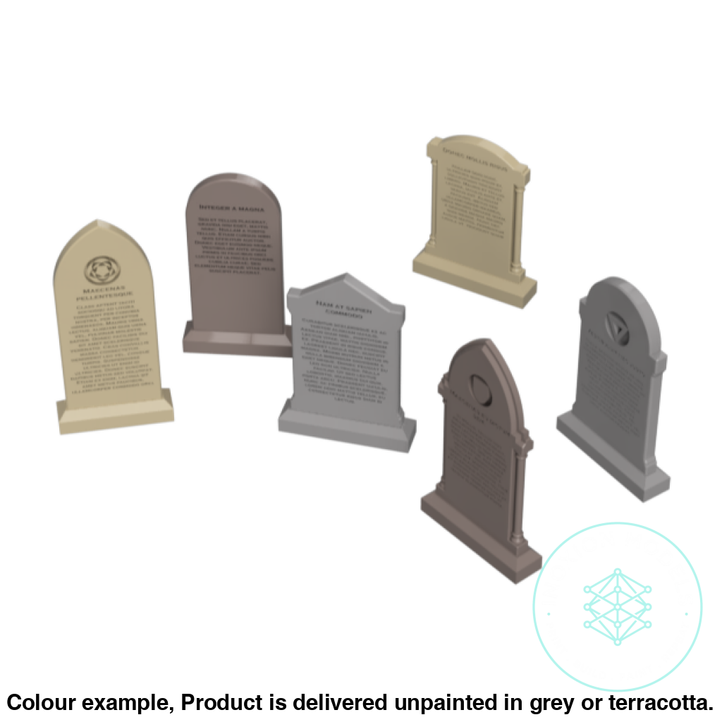 Ho307C – Old Grave Stones N Scale Accessory