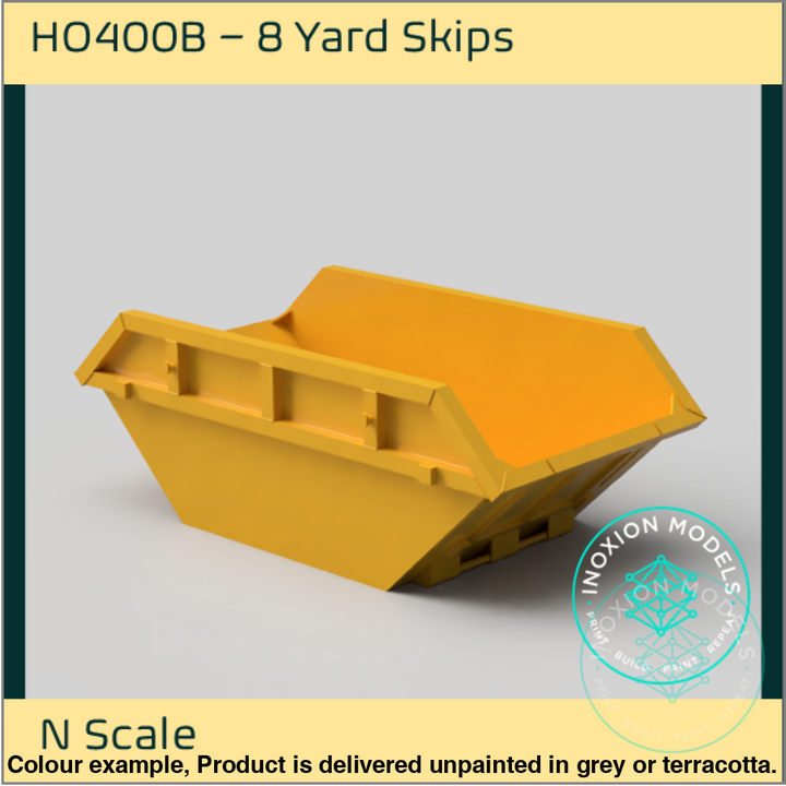 Ho400B – 8 Yard Skip N Scale Accessory