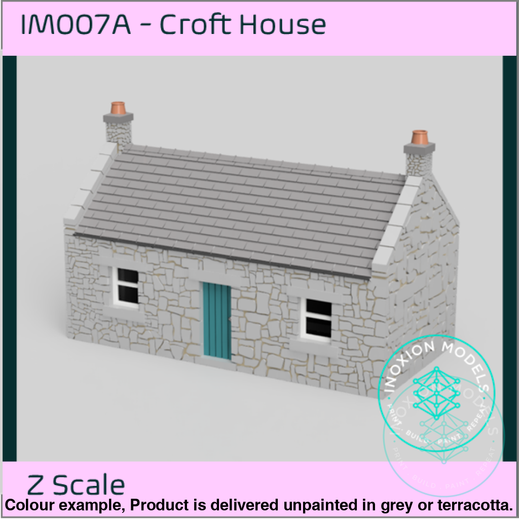 Im007A – Croft House Z Scale Building