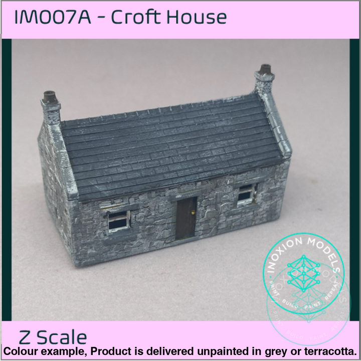 Im007A – Croft House Z Scale Building