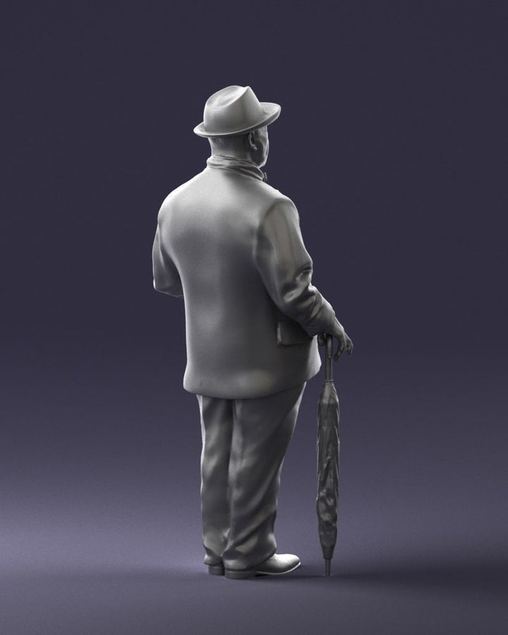 Famous Detective Hercole Poirot Figure