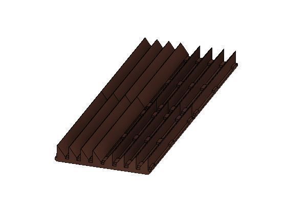 PJD005 - Model Railway Anti-Trespass Panel Wood or Metal