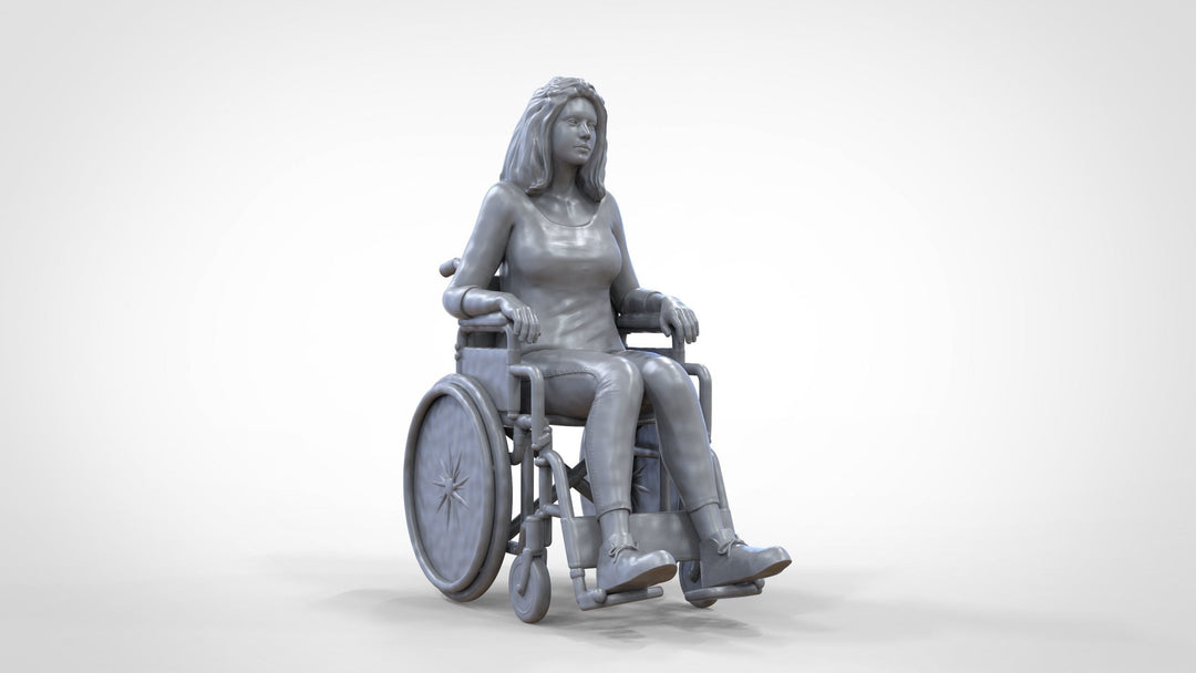 Female In Wheelchair Figure