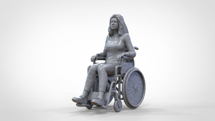 Female In Wheelchair Figure