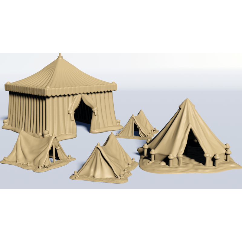 Napoleonic Camp Scenery