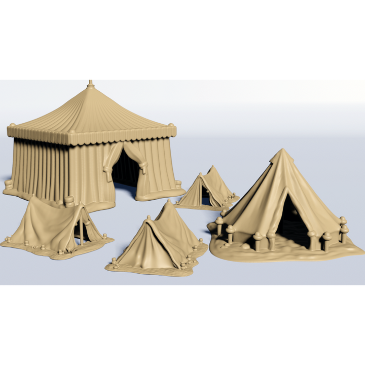 Napoleonic Camp Scenery