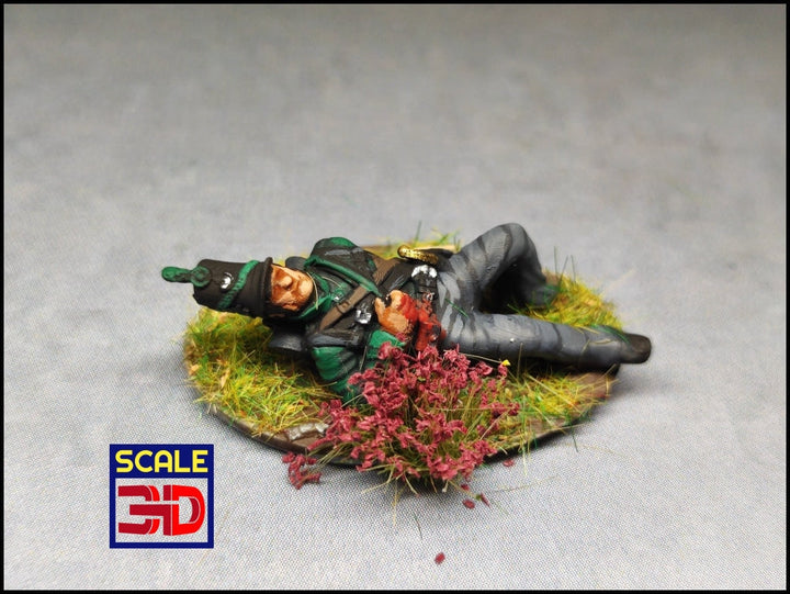 Napoleonic British Wounded And Dead Figure