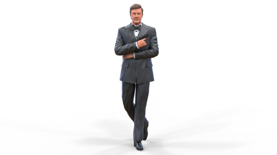 Mm1025 Roger Moore James Bond Figure