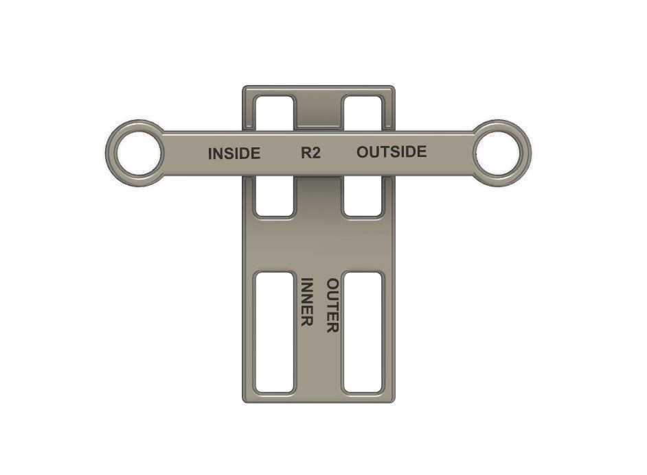 PJD071 OO Curved Platform Distance Tool