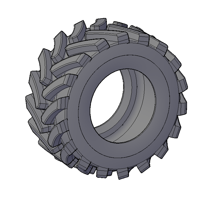 Modern Tractor or JCB tyres - RV-0016-A