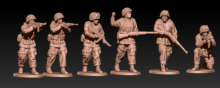 KOZ007 - WW2 US paratroopers