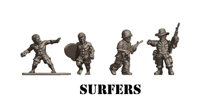 NTH Vietnam Colonel and Surfers