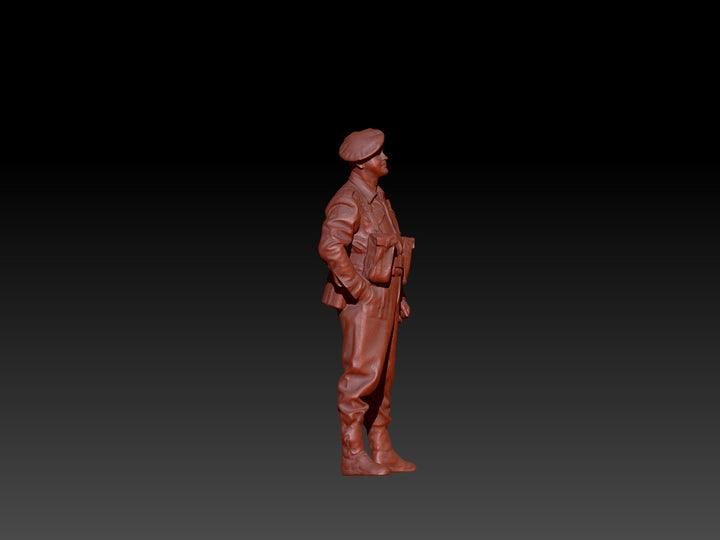 S3DS0010 WW2 Soldier Standing