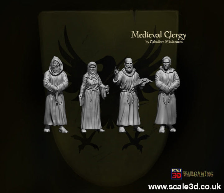 Medieval Clergy - Priest Monk